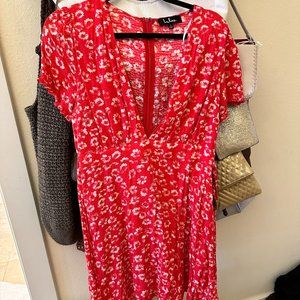 Lulu's Floral Mini Dress